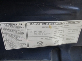 2008 HONDA CIVIC LX NAVY BLUE 2DR 1.8L VTEC AT A16398